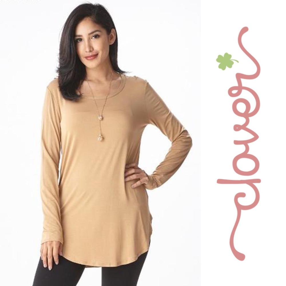 Basic Modal Long Sleeve Top